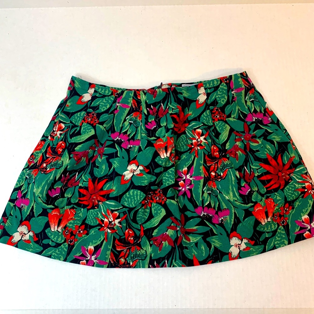 Zara Trafaluc Floral Skirt
